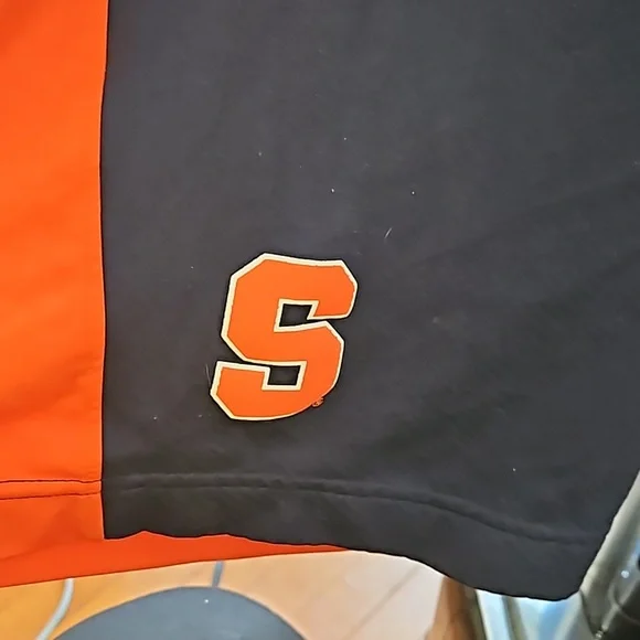 NIKE DRIX - FIT SYRACUSE NAVY/ORANGE NCAA BASKETBALL SHORT ADULT MEN'S SIZE S - Picture 2 of 7
